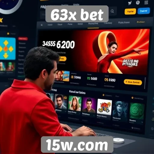 Análise da experiência do usuário no 63x bet